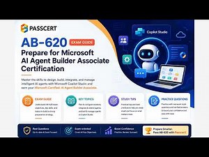 AB-620 Exam Prep 2026: Microsoft AI Agent Builder Associate | Practice Questions