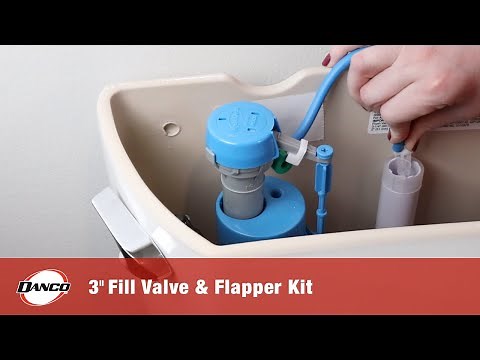 Universal Water-Saving Toilet Repair Kit for 3-inch Flush Valve Toilets