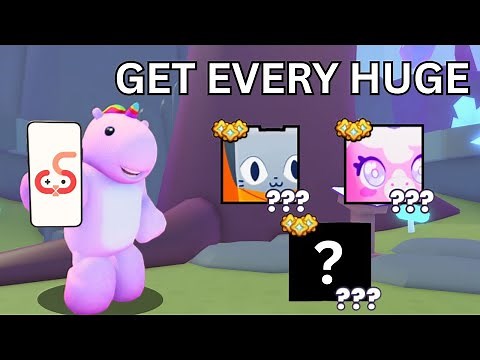 HOW TO GET EVERY HUGE in Pet Simulator 99