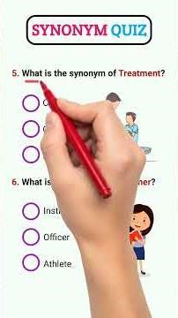 Word Synonym quiz challenge 🧠 #quiz #trivia #synonyms #englishtest
