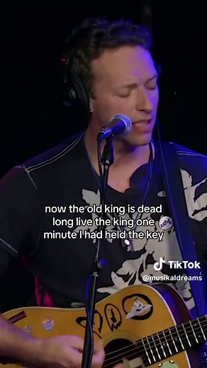 Coldplay Acoustic Performance on Howard Stern - Rule the World