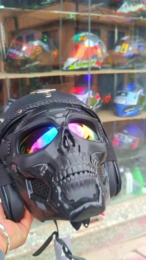 Bhoot Mask Available for Yamaha Biker Riders in Kathmandu, Nepal