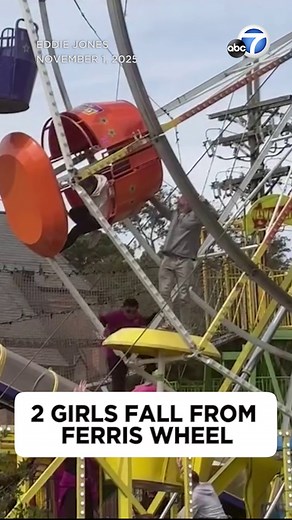 Two girls were hospitalized after being thrown from a Ferris wheel on Saturday at a harvest festival in Louisiana, authorities said. Officials said both girls injured in the incident are under the age of 13. The conditions of the injured girls were not released. | ABC7