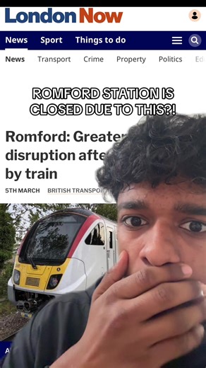 Romford Station Closure Shocks Travelers