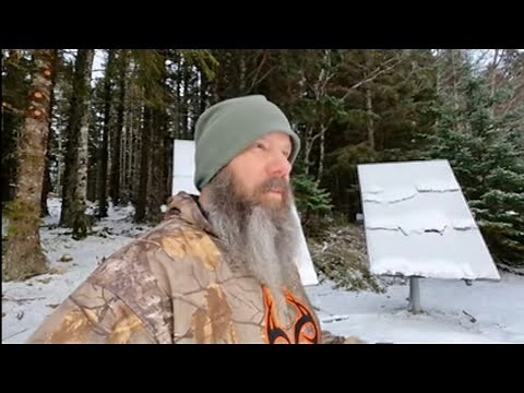 Alaska Off Grid Island, what's it like in the winter?