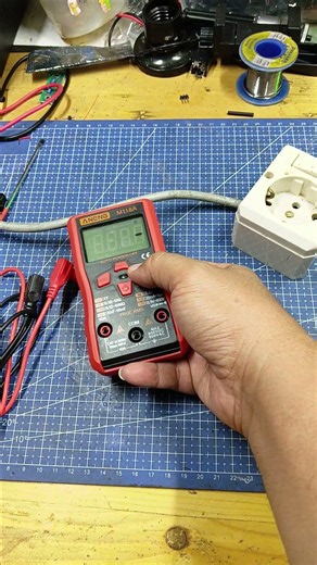 Multimeter Aneng M118A NCV Test #reviewmultimeter #multimeteraneng #anengm118a #ncvtest