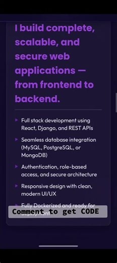 Do you want to get Code - Complete portfolio Website using HTML CSS JAVASCRIPT #coding #webdev
