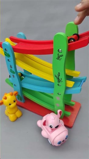 “Relaxing Toy Track ASMR | Hypnotic Rolling Sounds & Colorful Ramps”