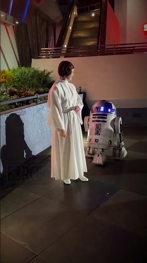 Princess Leia Seen In Disneyland!