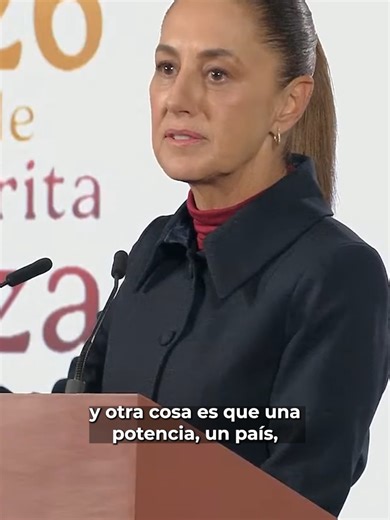 Sheinbaum afirmó que México no puede avalar que una potencia use la fuerza para capturar a un presidente, al señalar que, más allá de posturas políticas, se trata de respetar la soberanía del pueblo de Venezuela. #Latinus #InformaciónParaTi