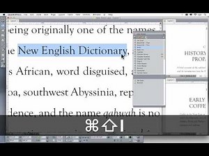 QuarkXPress: Making your work easier with style sheets