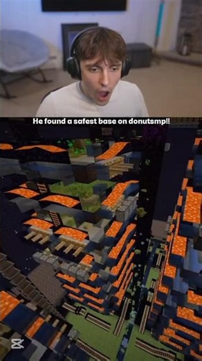 He found a safest base on donutsmp 😱#donutsmp