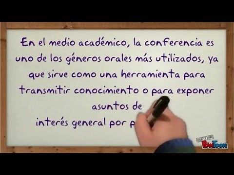 ¿ Que es la conferencia? y sus característas