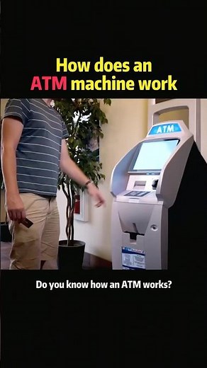 How does an ATM machine work #knowledge #science