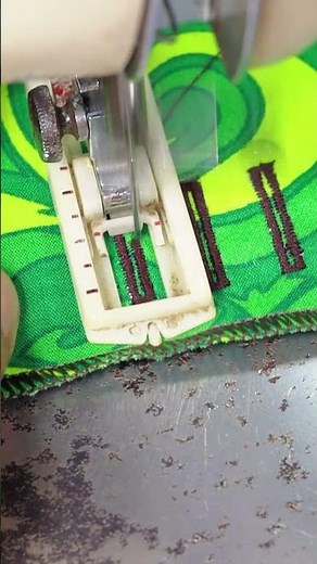 Old Sewing Machine Buttonhole Tutorial for Beginners #sewinglesson #buttonhole #classicsewing