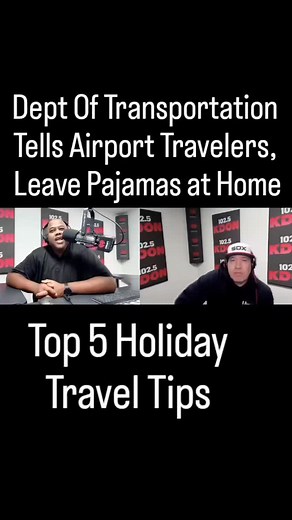 The Department of Transportation sent out suggestions on how we should act while #Traveling during the #Holiday season. Do you agree ? or NAH ? | Rynell Showbiz Williams