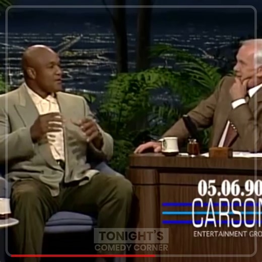 11K views · 156 reactions | George Foreman Discusses Joe Frazier on Johnny Carson's Tonight Show  | Tonight's Comedy Corner | Facebook