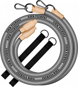 Inertia Wave® Solo Battle Rope - Fitness Kit - Sport - Grey | bol
