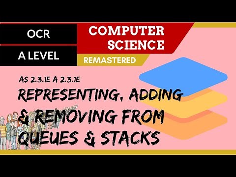 153. OCR A Level (H046-H446) SLR25 - 2.3 Representing, adding & removing from queues & stacks