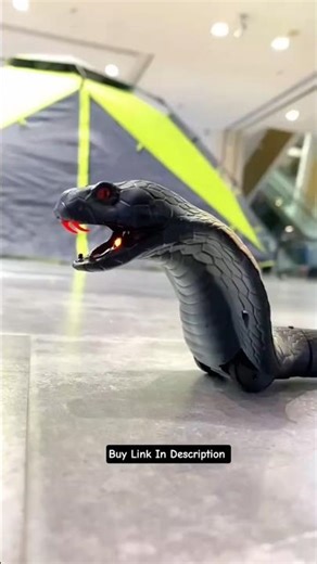Rechargeable Remote Control Snake Toy 🐍 Realistic RC Cobra #toys #funnyvideos #kids