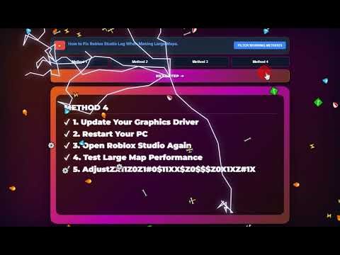 How to Fix Roblox Studio Lag When Making Large Maps