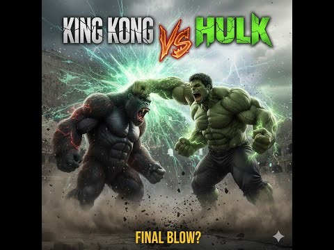 EPIC DESTRUCTION BATTLE: KING KONG VS HULK | World-Shattering Arena Fight