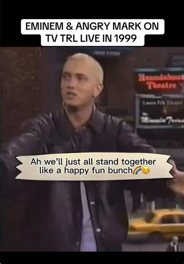Eminem Slim Shady TRL 1999 TV Live Moment