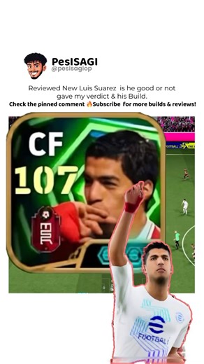 Luis Suarez best training & Review by PesISAGI, Subscribe for more builds & review #pes #efootball