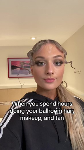 Crazy Ballroom Hair Transformation | Trending Dance Video