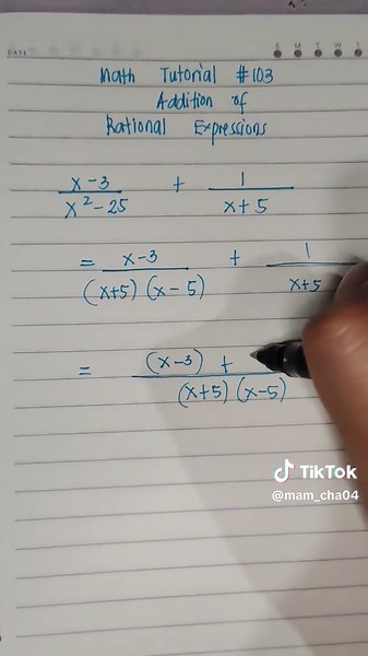" Adding Rational Expressions 101: Mastering Dissimilar Fractions 📝💡...