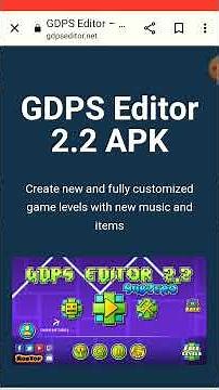 how to download GDPS Editor 2.2 subzero!