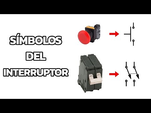 Símbolos eléctricos y lo que significan en diferentes interruptores