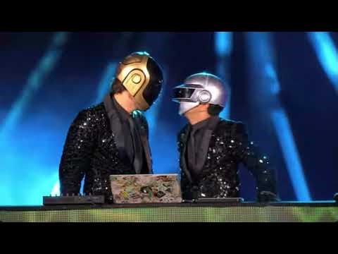 Daft Punk argument at a live concert #daftpunk #funnyvideo