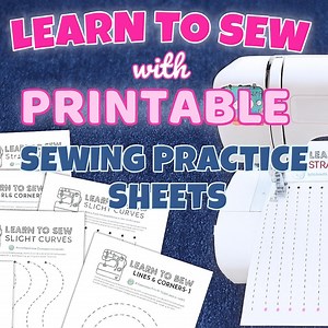 Learn to Sew Practice Sheets | Printable Sewing Patterns for Beginners | PDF Download | Sewing Machine Worksheets | Kids, Teens, Adults - Etsy Australia