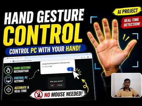 Control Your Computer Using Hand Gestures 😲
