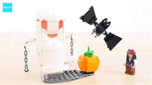 乐高40772庆祝系列发光幽灵快速搭建及评测