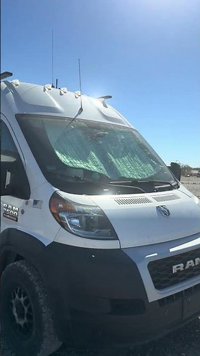 Us camping at The Magic Circle in Quartzsite AZ