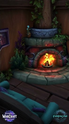 Night Elf Living Area Tour | WoW Housing