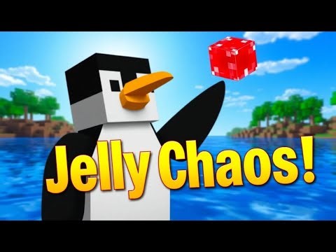 Colorful Jelly Cubes Bounce Everywhere | Penguin Comedy