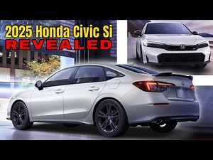 New 2025 Honda Civic Si Revealed