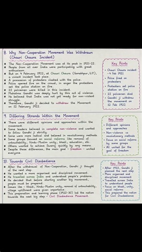 📚 Class 10 History – Nationalism in India 🇮🇳 | Beautiful Handwritten Notes ✍️