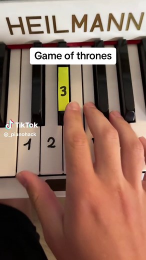 Easy Piano Tutorial for Game of Thrones Theme