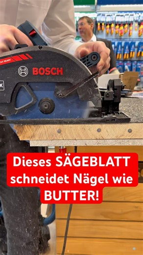 😳 NÄGEL, BESCHICHTUNG - Dieses Sägeblatt kommt durch ALLES! BOSCH EXPERT Construction Wood Test