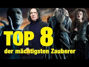 TOP 8 most powerful wizards from Harry Potter