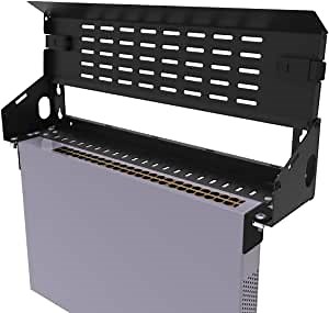 JINGCHENGMEI 2U Vertical Wall Mount Server Rack with a Vented Security Cover (JCM-VWM-Cover-2U)