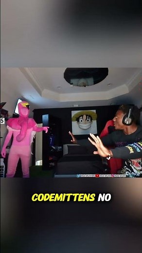 Codemittens SHOWS UP to IShowSpeed's Stream and then...😳🤫