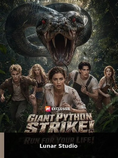 Giant Python Strike! Run for Your Life! #engsub #fullfilm #bingewatch🍿🎬🍿 | Lunar Studio