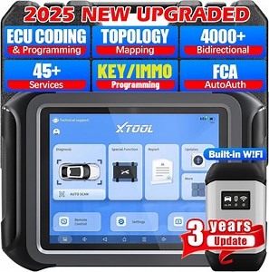 XTOOL D9S PRO ECU Programming & Coding Bidirectional Diagnostic OBD2 Scanner FCA | eBay