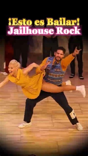 Esto es Bailar: Jailhouse Rock Dance Special Mix #elvispresley #nostalgia #shorts #short