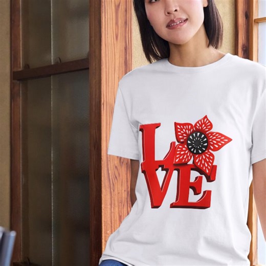 Valentine’s Things PNG, Stranger Valentine, Monster From Upside Down, Valentine Gothic Love Design, Horror Valentine, Creature Shirt Design - Etsy